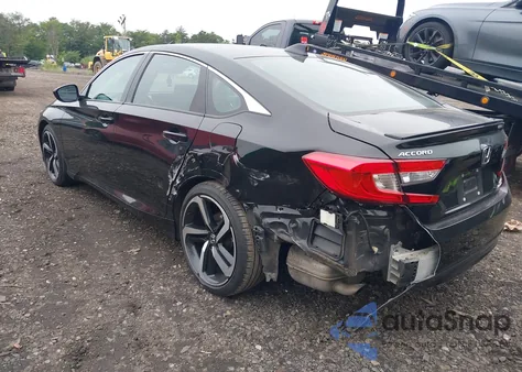 2022 Honda Accord Sport 2.0T из США, поврежденный, VIN 1HGCV2F31NA018733